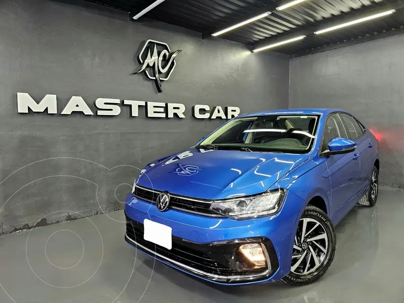 Foto Volkswagen Virtus Comfortline usado (2023) color Azul precio $318,000