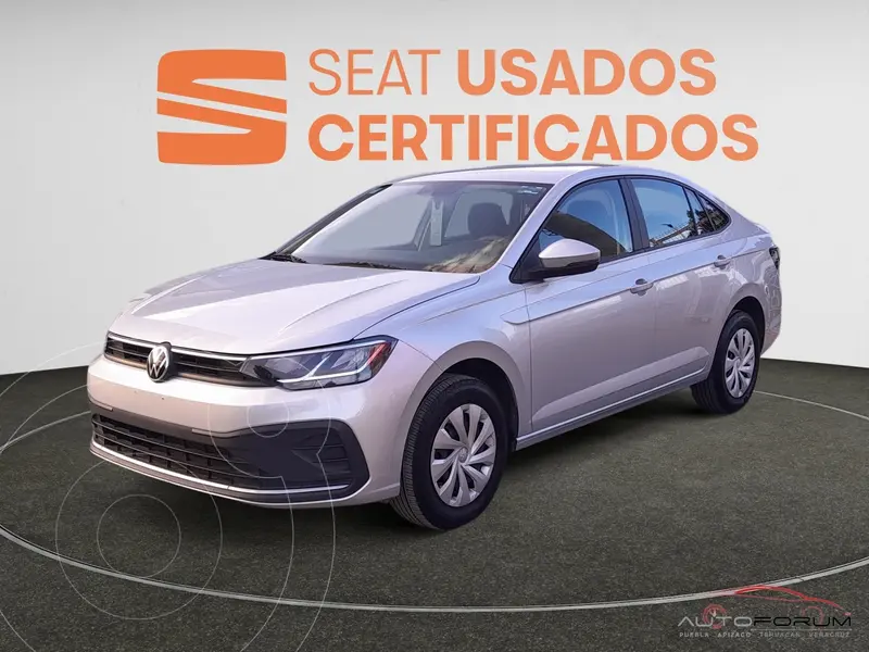 Foto Volkswagen Virtus 1.6L Tiptronic usado (2023) color Plata Reflex precio $309,900