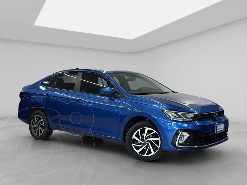 Foto Volkswagen Virtus Comfortline usado (2024) color Azul precio $329,000