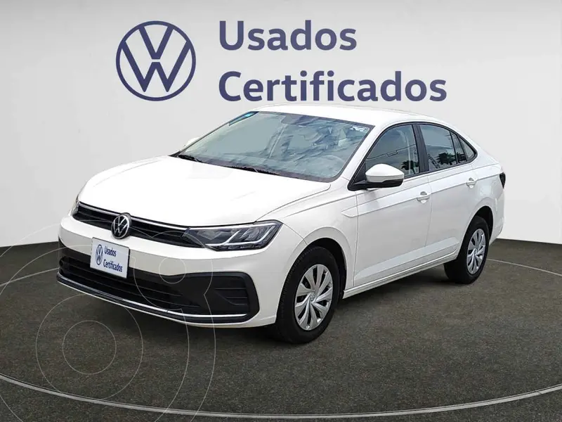 Foto Volkswagen Virtus Trendline usado (2024) color Blanco financiado en mensualidades(enganche $84,720 mensualidades desde $6,481)