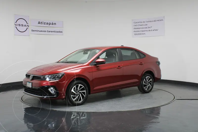 Foto Volkswagen Virtus Comfortline usado (2025) color Rojo precio $340,000