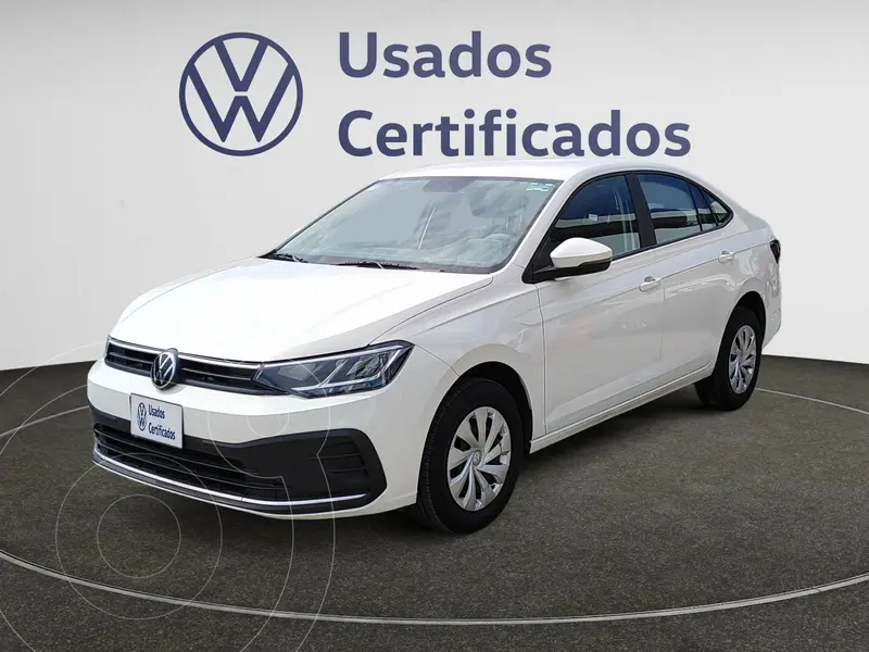 Foto Volkswagen Virtus Trendline usado (2024) color Blanco financiado en mensualidades(enganche $81,995 mensualidades desde $5,903)