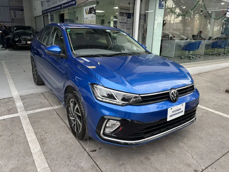 Foto Volkswagen Virtus Comfortline usado (2023) color Azul precio $295,600