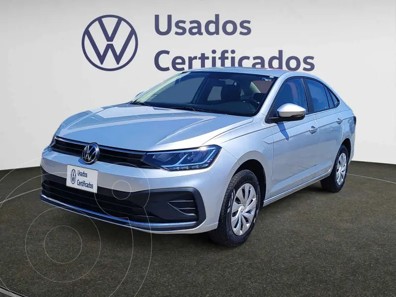 Foto Volkswagen Virtus Trendline usado (2024) color Plata financiado en mensualidades(enganche $82,815 mensualidades desde $6,335)