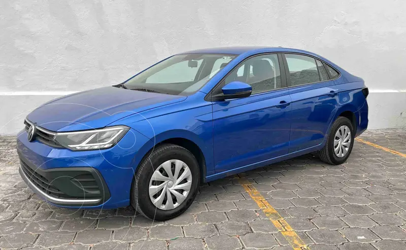 Foto Volkswagen Virtus Trendline usado (2024) color Azul precio $318,900