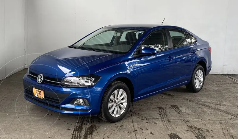Foto Volkswagen Virtus 1.6L usado (2021) color Azul precio $338,000