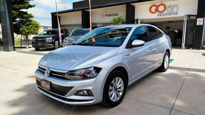 Foto Volkswagen Virtus 1.6L usado (2020) color plateado financiado en mensualidades(enganche $68,125 mensualidades desde $5,209)