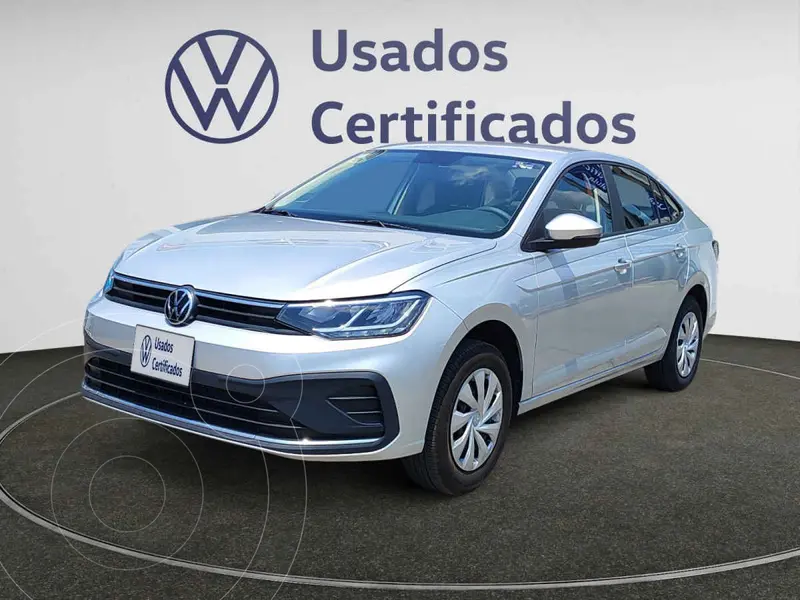 Foto Volkswagen Virtus Trendline usado (2025) color Plata financiado en mensualidades(enganche $83,358 mensualidades desde $6,377)