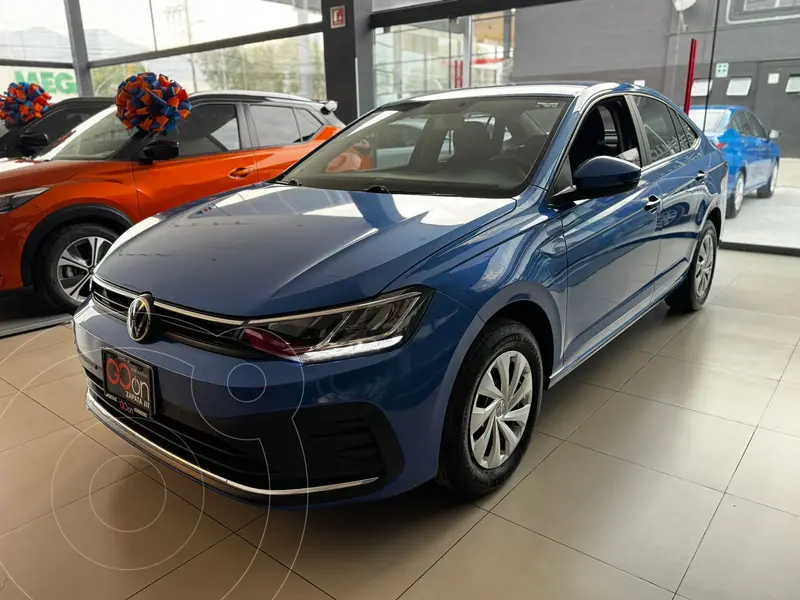 Foto Volkswagen Virtus Trendline usado (2024) color Azul precio $300,000