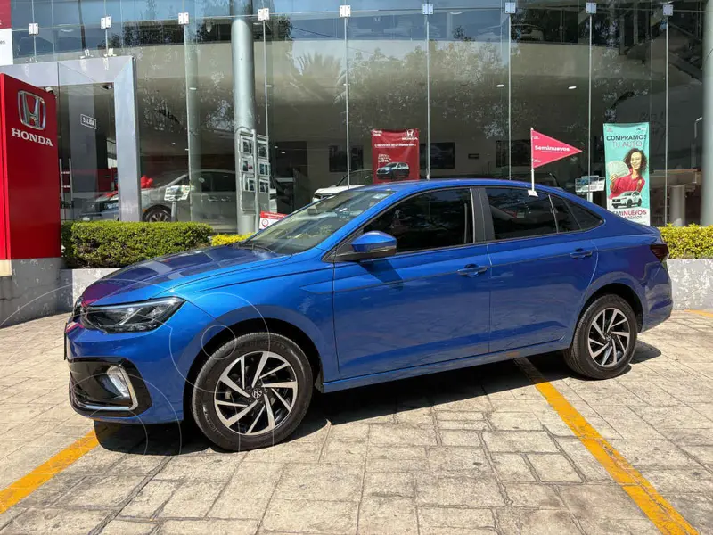 Foto Volkswagen Virtus Comfortline usado (2023) color Azul precio $340,000