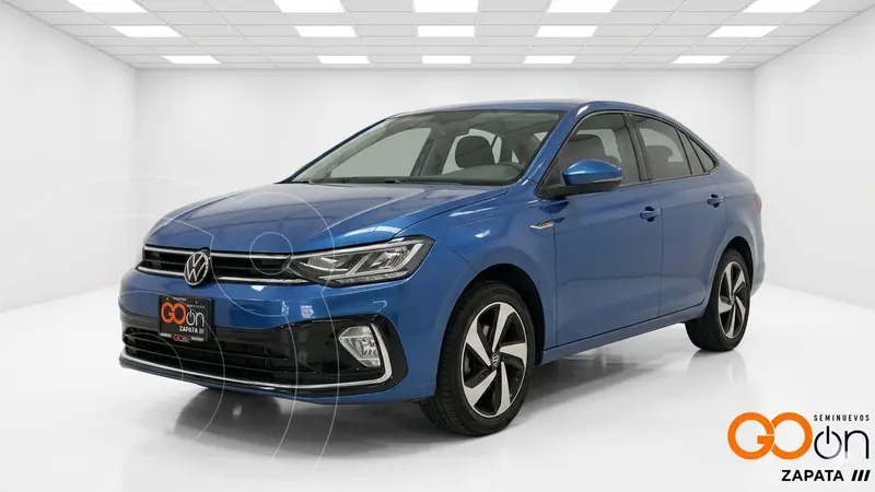 Foto Volkswagen Virtus Highline usado (2024) color VWA AZUL RISING precio $349,000