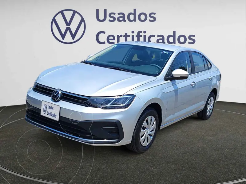 Foto Volkswagen Virtus Trendline usado (2025) color Plata financiado en mensualidades(enganche $84,720 mensualidades desde $6,481)