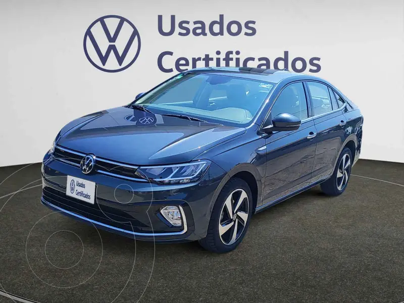 Foto Volkswagen Virtus Highline usado (2023) color Gris financiado en mensualidades(enganche $99,708 mensualidades desde $7,628)
