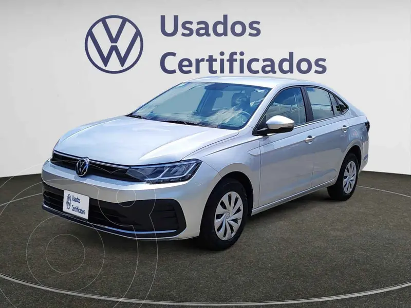 Foto Volkswagen Virtus Trendline usado (2024) color Plata financiado en mensualidades(enganche $86,083 mensualidades desde $6,585)