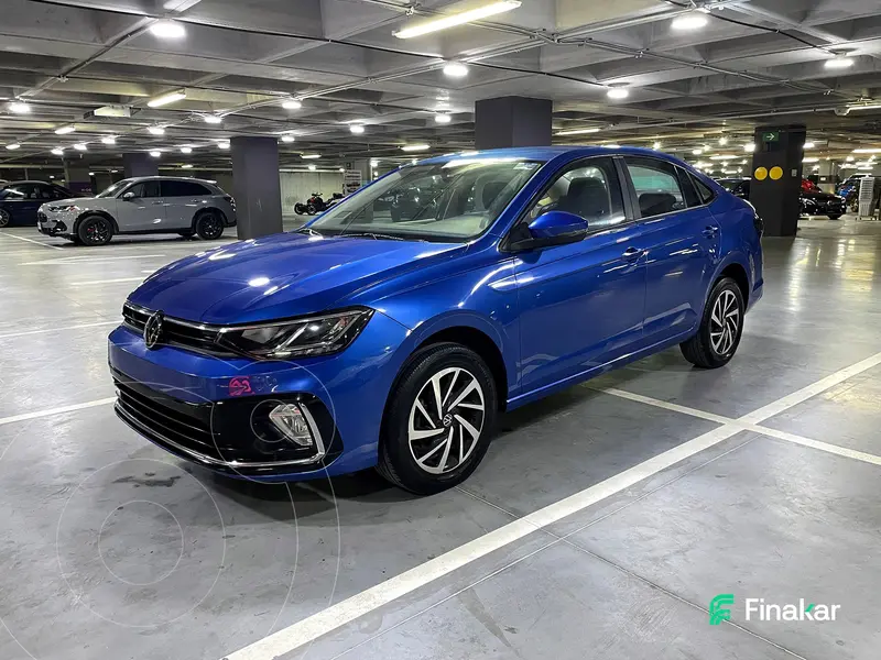 Foto Volkswagen Virtus Comfortline usado (2023) color Azul precio $308,000