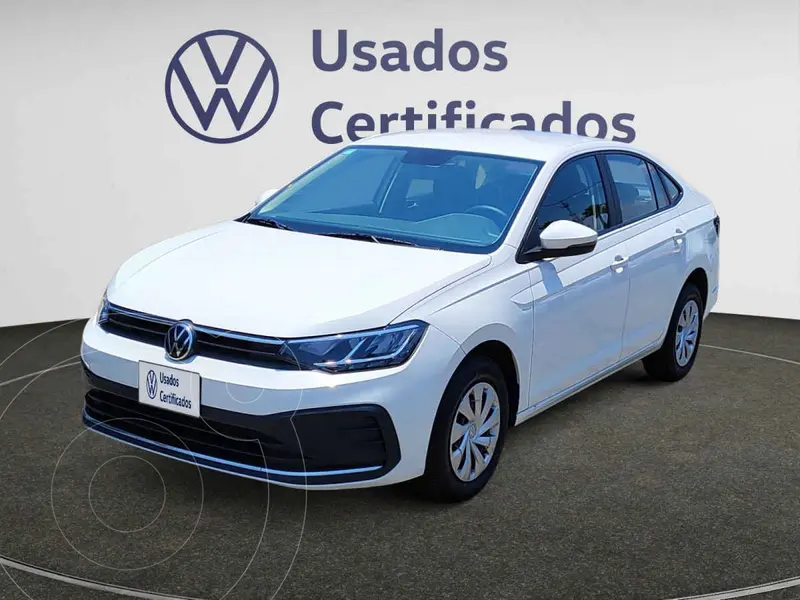 Foto Volkswagen Virtus Trendline usado (2024) color Blanco financiado en mensualidades(enganche $90,170 mensualidades desde $6,898)