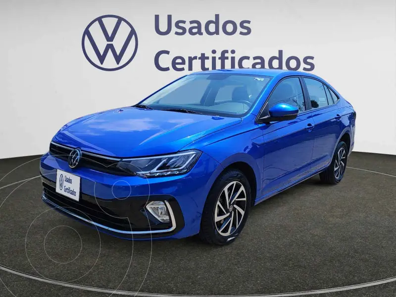 Foto Volkswagen Virtus Comfortline usado (2025) color Azul financiado en mensualidades(enganche $95,620 mensualidades desde $7,315)