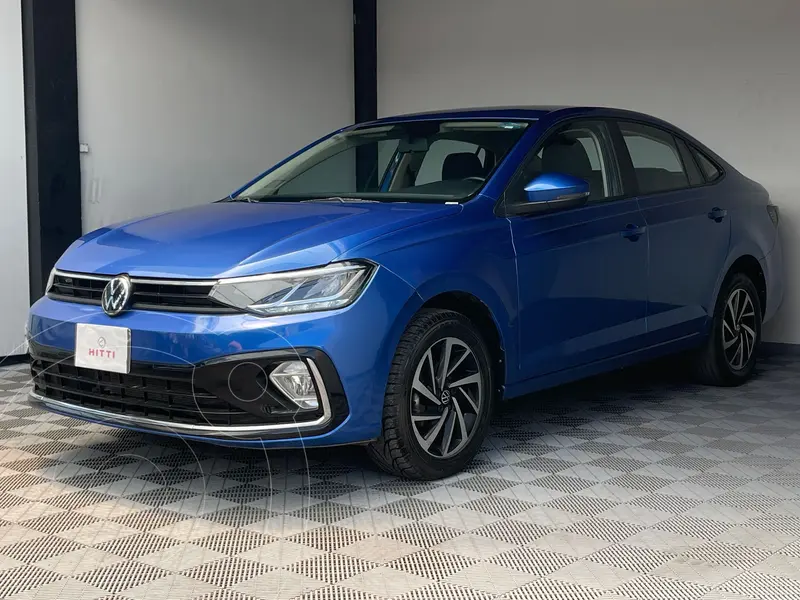 Foto Volkswagen Virtus Comfortline usado (2023) color Azul precio $298,000