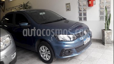 foto Volkswagen Voyage 1.6 Trendline usado (2017) color Azul Celeste precio $465.000