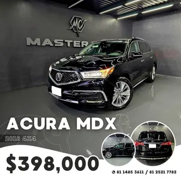 Acura MDX SH-AWD usado (2018) color Negro precio $398,000