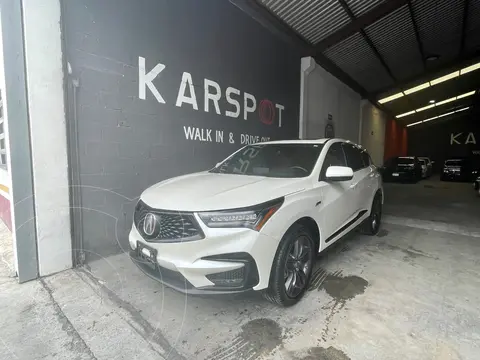 Acura RDX A-Spec usado (2019) color Blanco financiado en mensualidades(enganche $180,367 mensualidades desde $13,146)