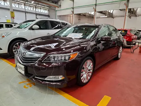 Acura RLX 3.5L usado (2014) color Rojo Granada precio $248,000