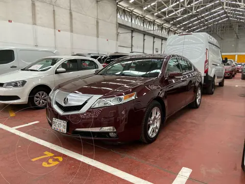 Acura TL 3.5L usado (2009) color Rojo Basque precio $148,500