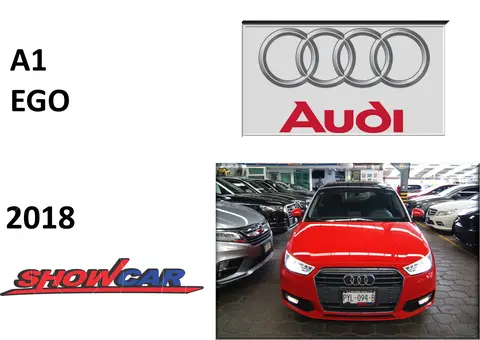 Audi A1 Ego S-Tronic usado (2018) color Rojo financiado en mensualidades(enganche $118,500 mensualidades desde $6,290)