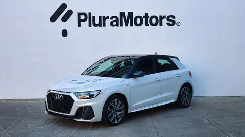 Audi A1 40 TFSI S Line usado (2023) color Blanco financiado en mensualidades(enganche $138,380 mensualidades desde $11,790)