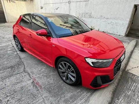 Audi A1 40 TFSI S Line usado (2020) color Rojo Perla precio $430,000
