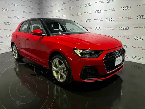 Audi A1 35 TFSI Ego usado (2024) color Rojo financiado en mensualidades(enganche $161,000 mensualidades desde $13,417)