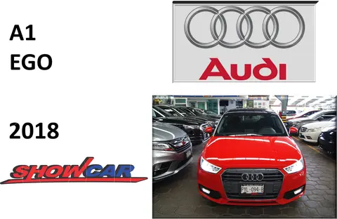 Audi A1 Ego S-Tronic usado (2018) color Rojo precio $338,500