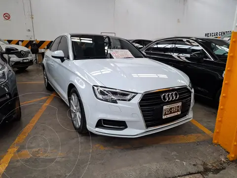 Audi A3 Sedan 40 TFSI Select usado (2020) color Blanco Glaciar financiado en mensualidades(enganche $120,000 mensualidades desde $13,125)