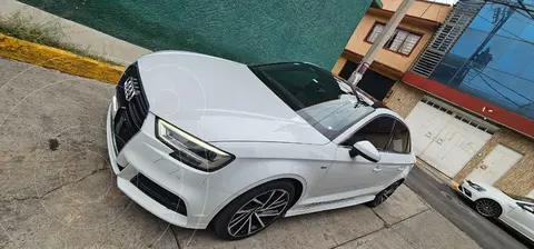 Audi A3 Sedan Sedan 2.0L S Line Aut usado (2018) color Blanco Glaciar precio $450,000