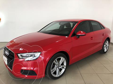 Audi A3 Sedan Sedan 1.4L Dynamic Aut usado (2018) color Rojo Misano financiado en mensualidades(enganche $105,041 mensualidades desde $10,682)