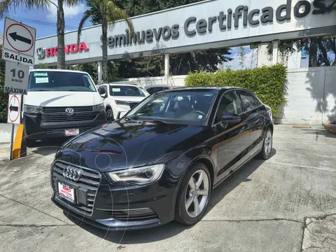 Audi A3 Sedan Sedan 1.4L Ambiente Aut usado (2015) color Negro precio $198,000