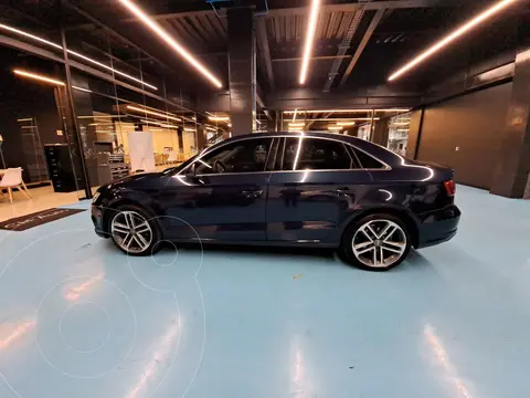 Audi A3 Sedan Sedan 1.4L Select Aut usado (2018) color Azul financiado en mensualidades(enganche $64,000 mensualidades desde $11,500)