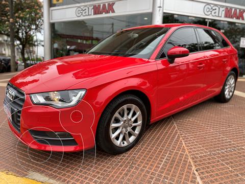 Audi A3 Sportback Sportback 1.4 T FSI usado (2014) color Rojo financiado en cuotas(anticipo $1.980.000)