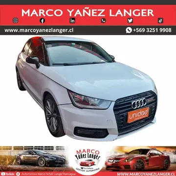 Audi A3 Sportback 1.6 Sportback usado (2014) color Blanco precio $8.990.000