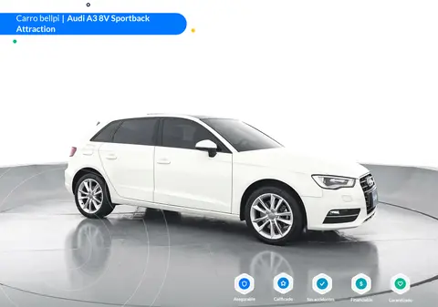 Audi A3 Sportback 1.8L TFSI S-Tronic usado (2015) color Blanco precio $72.000.000
