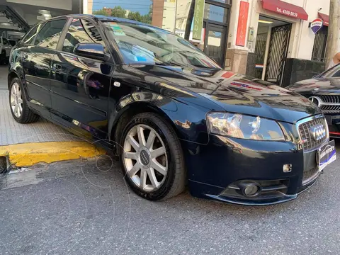 Audi A3 A3 SPORTBACK 2.0  TDI usado (2007) color Negro precio u$s10.500