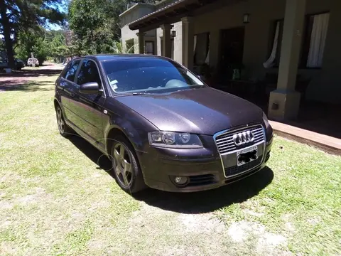 Audi A3 1.6 3P usado (2006) color Negro precio u$s6.500