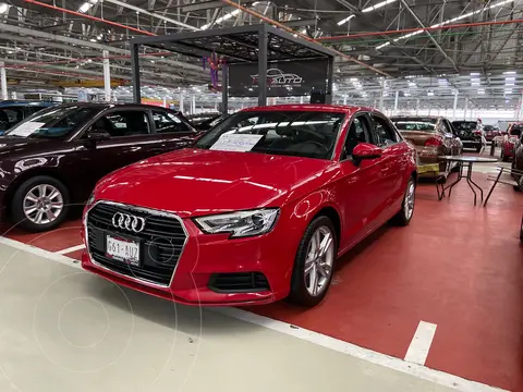 Audi A3 1.4L Dynamic usado (2018) color Rojo Misano financiado en mensualidades(enganche $112,000 mensualidades desde $9,600)