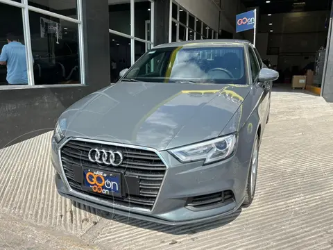 Audi A3 1.4L Dynamic usado (2018) color plateado financiado en mensualidades(enganche $79,025 mensualidades desde $6,043)