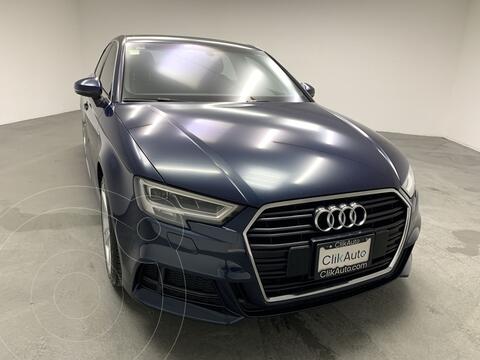 Audi A3 2.0L Dynamic Aut usado (2018) color Azul financiado en mensualidades(enganche $102,000 mensualidades desde $13,100)