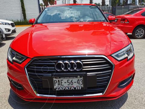 Audi A3 2.0L Select Aut usado (2018) color Rojo Misano financiado en mensualidades(enganche $106,250 mensualidades desde $17,618)