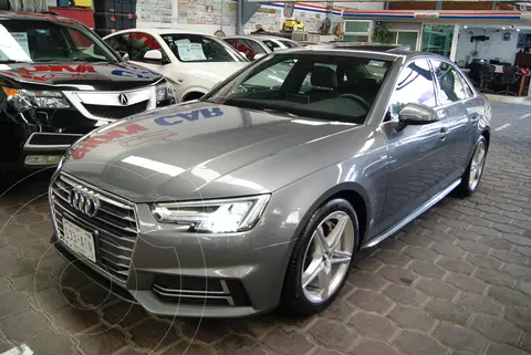 Audi A4 2.0 T S Line Quattro (252hp) usado (2018) color Gris precio $457,000