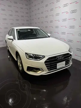 Audi A4 2.0 T Select (190hp) usado (2021) color Blanco financiado en mensualidades(enganche $132,500 mensualidades desde $15,157)