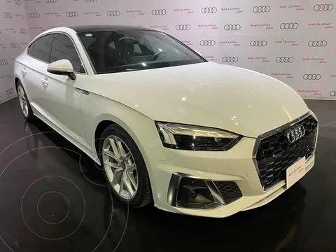 Audi A5 Coupe 40 TFSI S-Line usado (2024) color Blanco financiado en mensualidades(enganche $194,000 mensualidades desde $22,204)