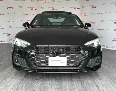 Audi A5 Coupe 40 TFSI S-Line usado (2024) color Negro financiado en mensualidades(enganche $315,912 mensualidades desde $19,830)